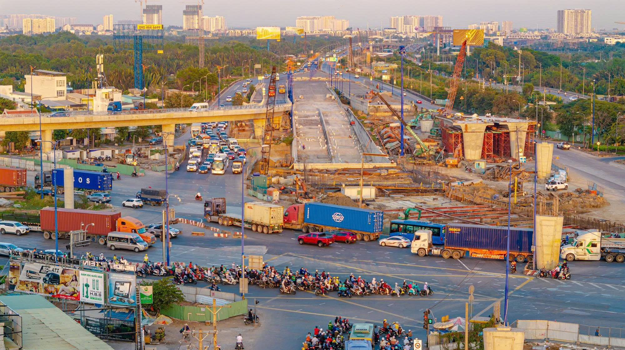Nút giao An Phú 3 tầng: bước ngoặt hạ tầng giao thông phía Đông