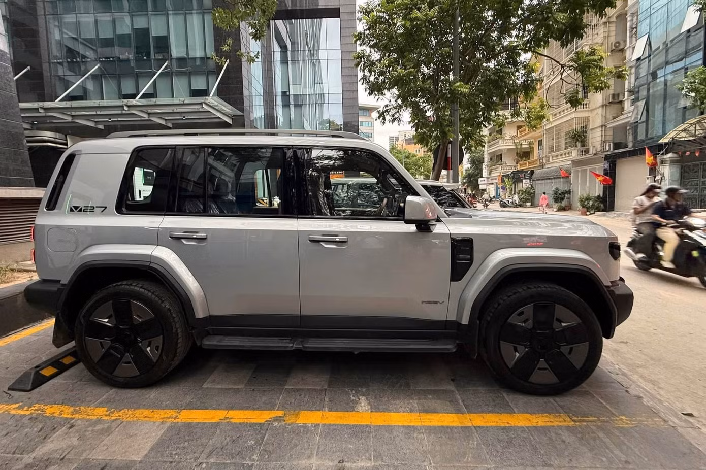 iCaur V27 xuất hiện: SUV địa hình Trung Quốc có cạnh tranh được Toyota Prado?