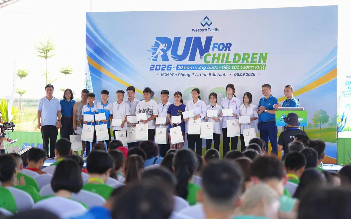 Run For Children: Giải chạy biến bước chân thành học bổng