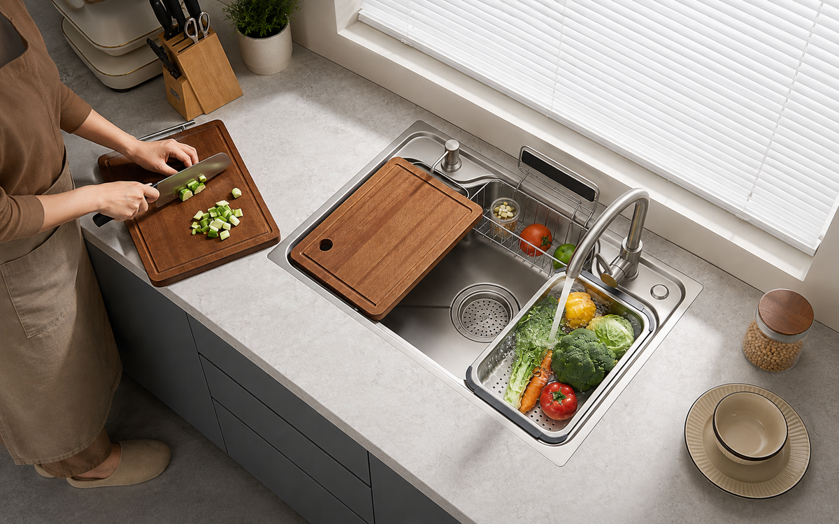 Tại sao bếp chữ U, bồn rửa đôi và tủ âm tường đang dần bị bỏ qua