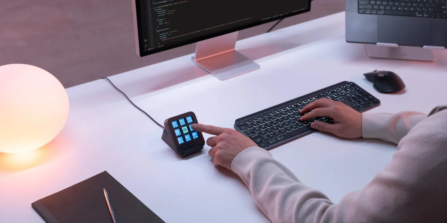 Logitech MX Keypad: Bàn phím điều khiển cho lập trình AI