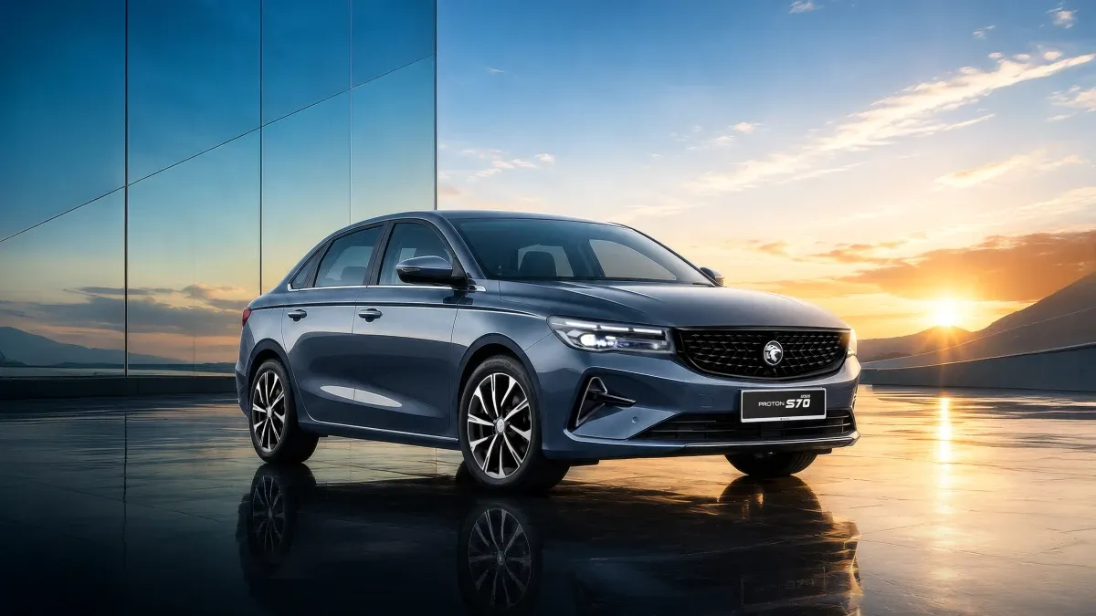 Proton S70 Lite vs Prime: Sedan NA CVT Bawah RM60,000