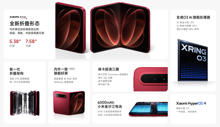 Xiaomi 18 Fold: Telefon Lipat Lebar Yang Mencabar Galaxy Z Fold 8