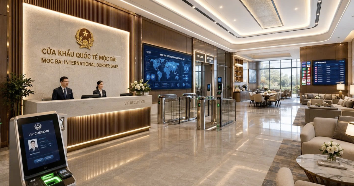 Mộc Bài chuyển mình thành cửa khẩu số thông minh