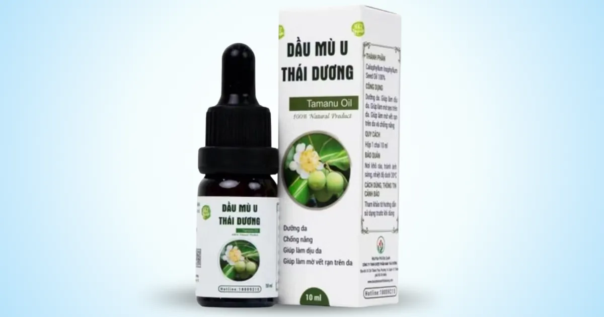 Dầu mù u Thái Dương bị thu hồi: cảnh báo an toàn cho người dùng mỹ phẩm
