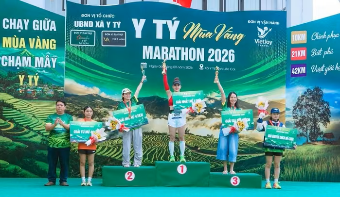 Y Tý mùa vàng Marathon: bước chân giữa sóng lúa mở đường cho trail running