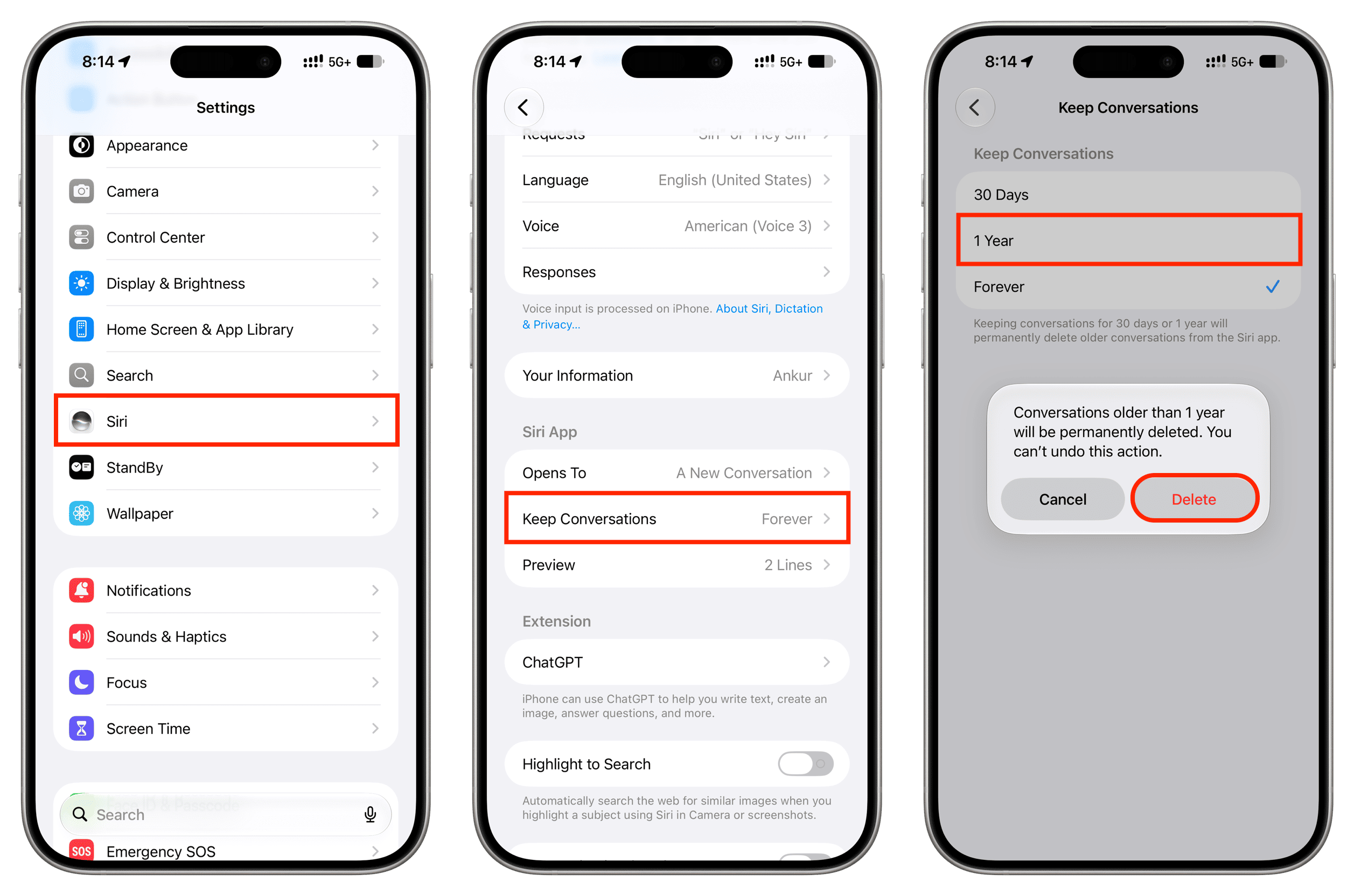 Kiểm soát dữ liệu Siri AI trên iOS: Hướng dẫn bảo vệ quyền riêng tư