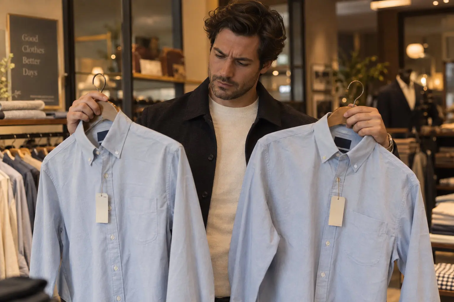 Hướng dẫn chọn áo phông cotton, quần jean denim và áo polo đáng đầu tư