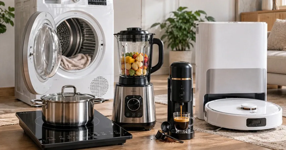 Máy giặt, máy sấy và thiết bị gia dụng thông minh giảm giá: Chọn sao để tiết kiệm điện nhất?