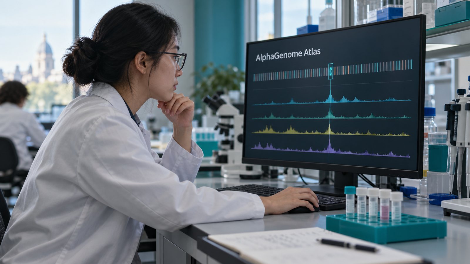 AlphaGenome Atlas: bản đồ 9 tỷ biến thể gen do AI kiến tạo