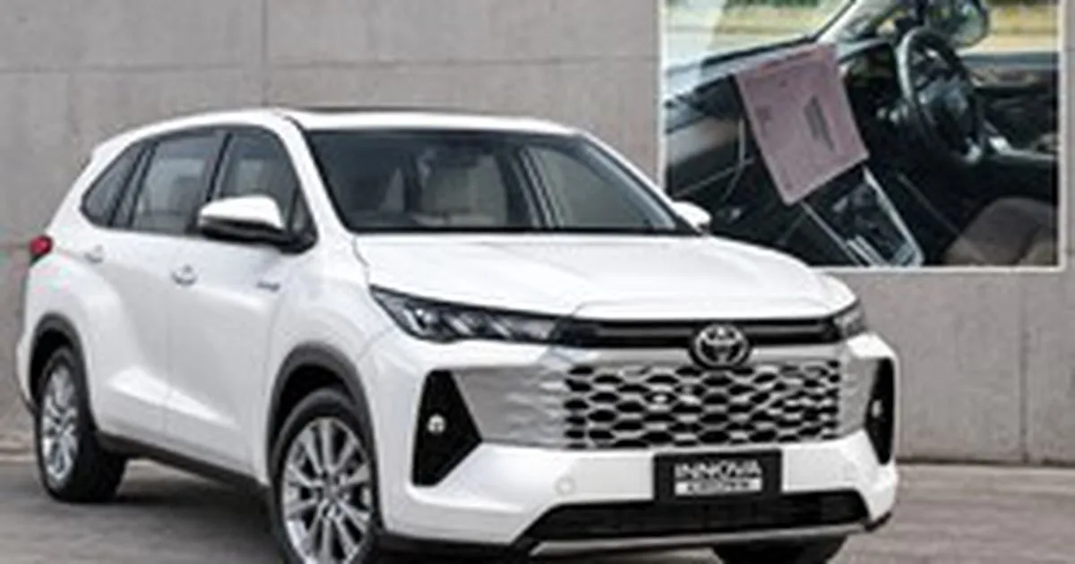 Toyota Innova Cross facelift: Đậm chất SUV, nội thất và công nghệ được tinh chỉnh