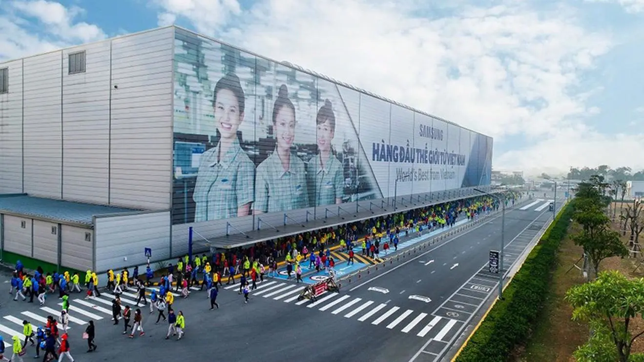 Samsung Việt Nam: mắt xích Hàn Quốc neo sản xuất Đông Nam Á