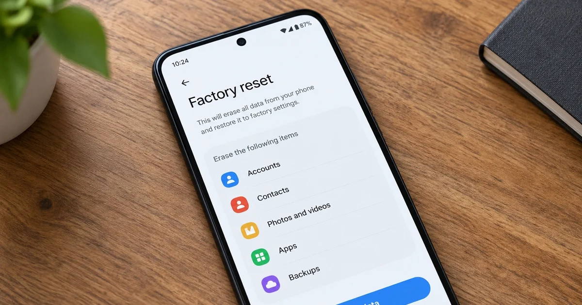 Sau khi reset Android, 4 cài đặt bạn nên chỉnh ngay