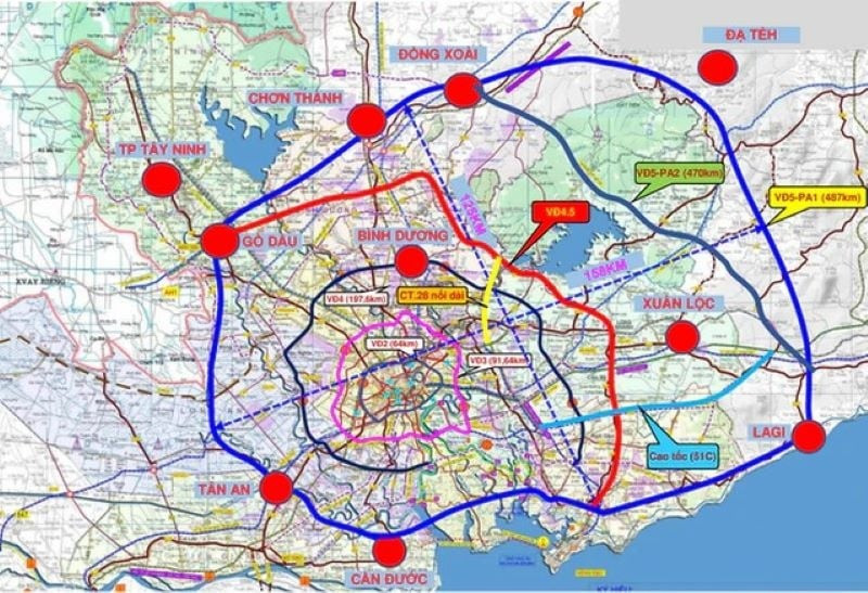 Thành phố Hồ Chí Minh mở rộng 600km vành đai và cao tốc: cơ hội hay rủi ro giao thông?
