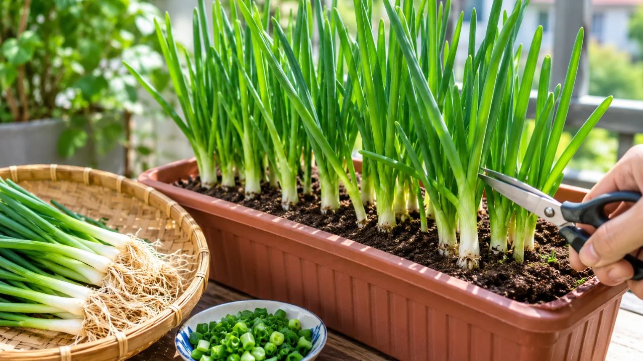 Trồng gừng và hành trong chậu: Hướng dẫn từ chuẩn bị đến thu hoạch