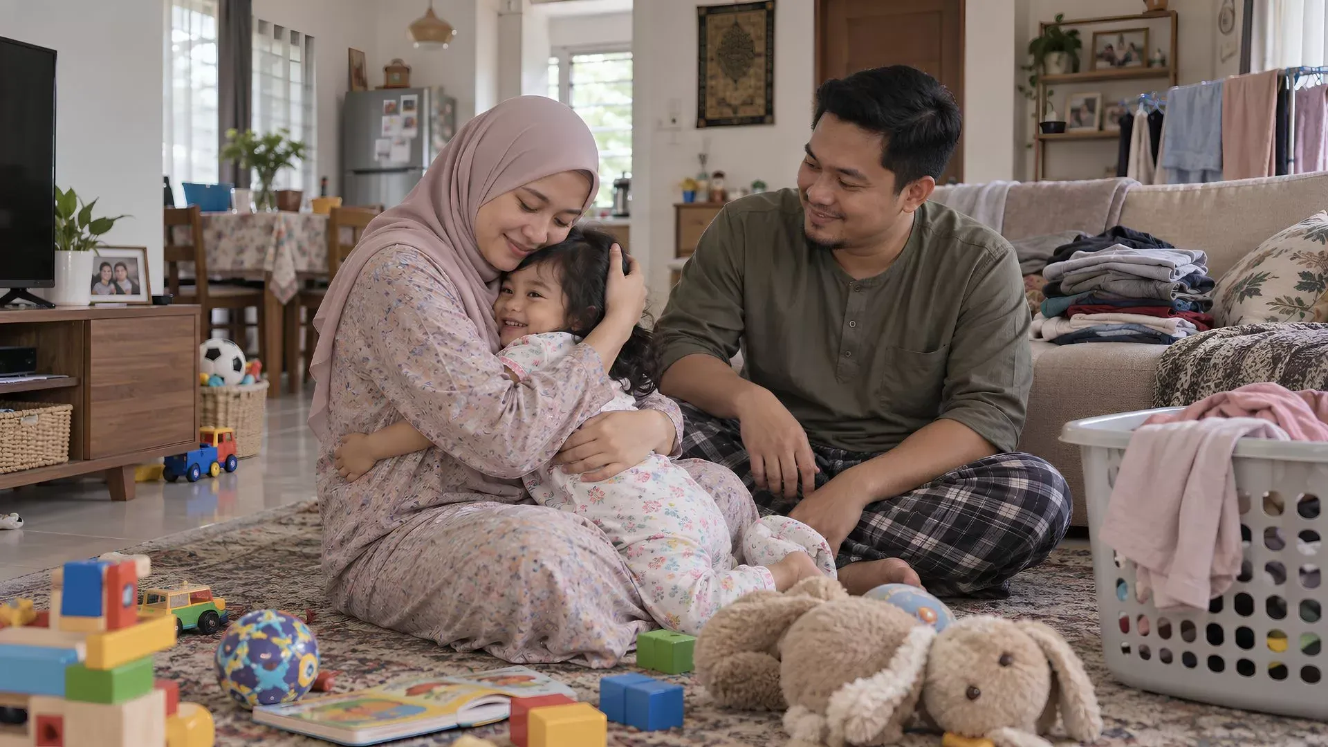 Rumah Sederhana, Hati Tenang: Rutin & Kasih Sayang Jadikan Anak Berasa Diterima