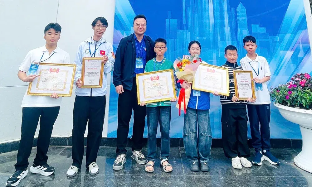 Học sinh đạt giải Hội thi Tin học trẻ toàn quốc: Bản đồ kỹ năng lập trình từ các địa phương
