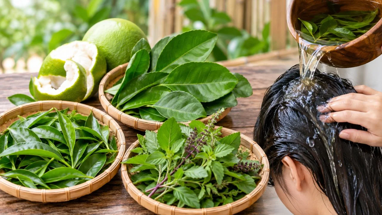 4 nguyên liệu từ nhà bếp chăm tóc khô xơ và kích thích mọc tóc con
