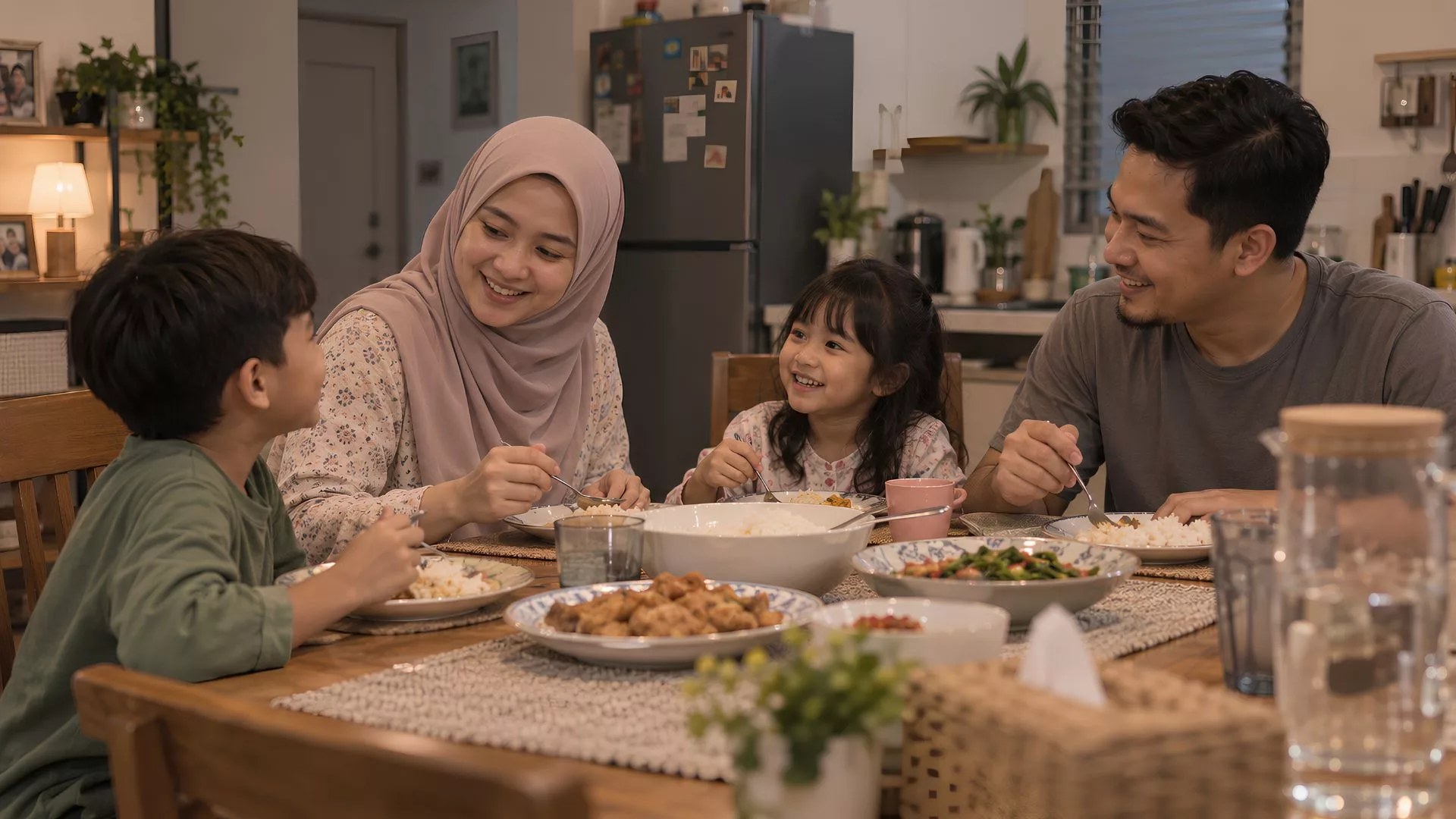 Meja Makan Keluarga: Ruang Aman Mengikat Hati Anak