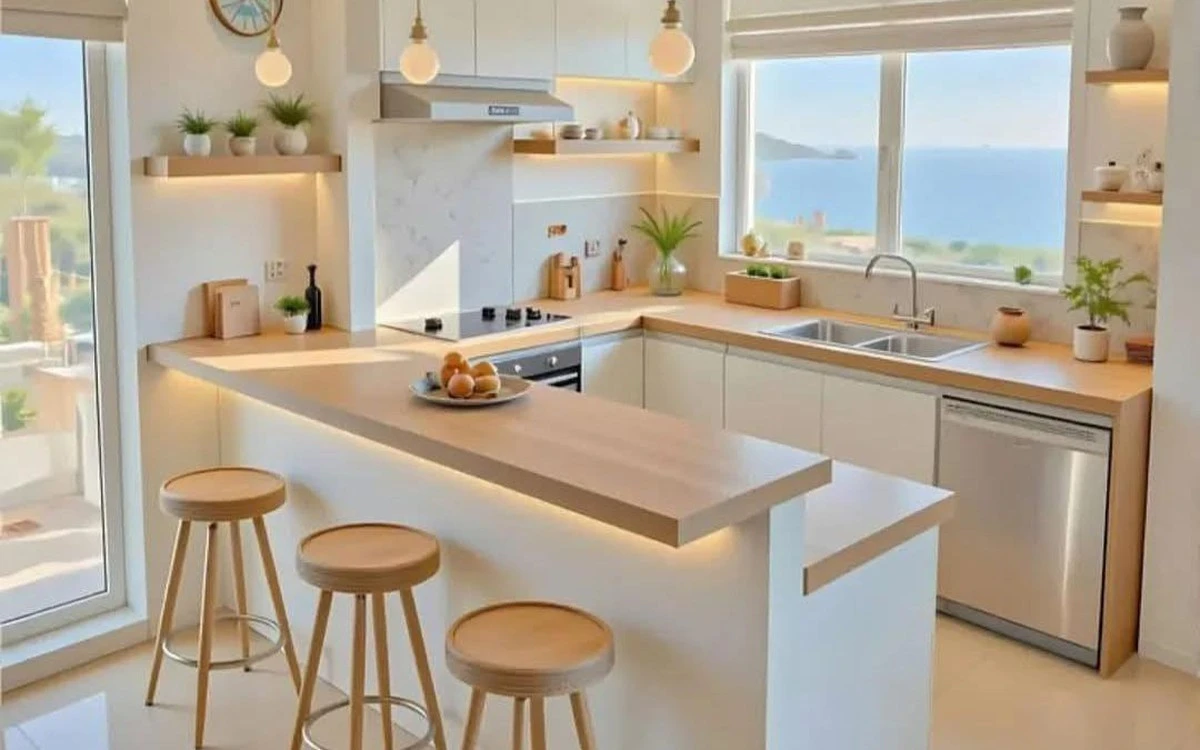 Vì sao bếp mở, bồn rửa đôi và bếp chữ U đang mất dần vị thế