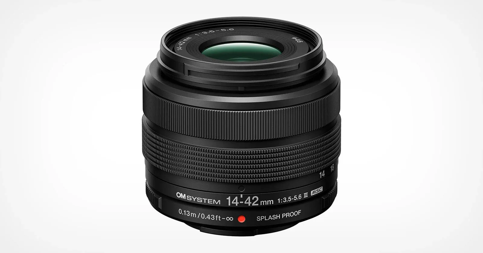 OM System M.Zuiko 14-42mm III: Ống kính kit nhỏ gọn nay có chống nước