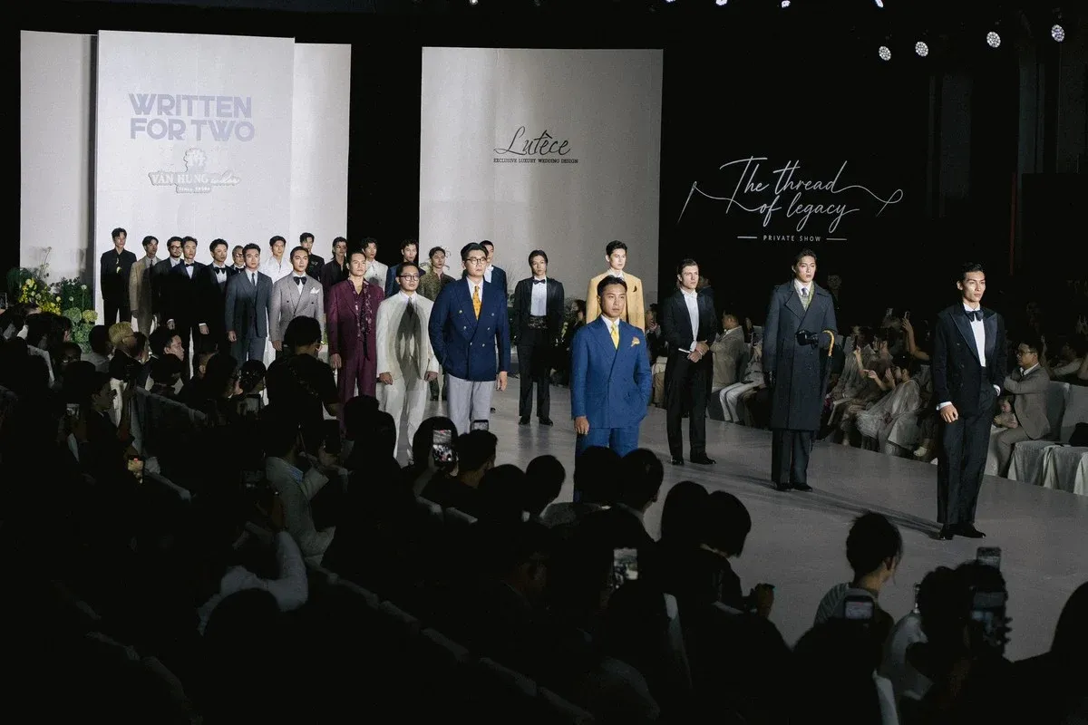 “The Thread of Legacy”: sợi chỉ di sản trên sàn diễn cưới Hà Nội
