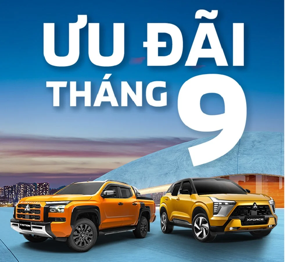 Mitsubishi tháng 9: Ưu đãi gần 100 triệu đồng – nên chốt ngay?