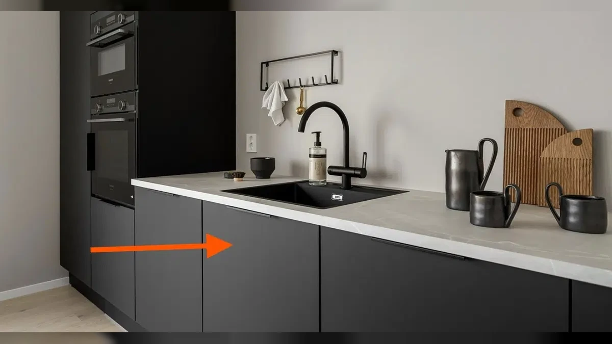Reka Bentuk Kabinet Dapur Praktikal Untuk Keluarga Besar