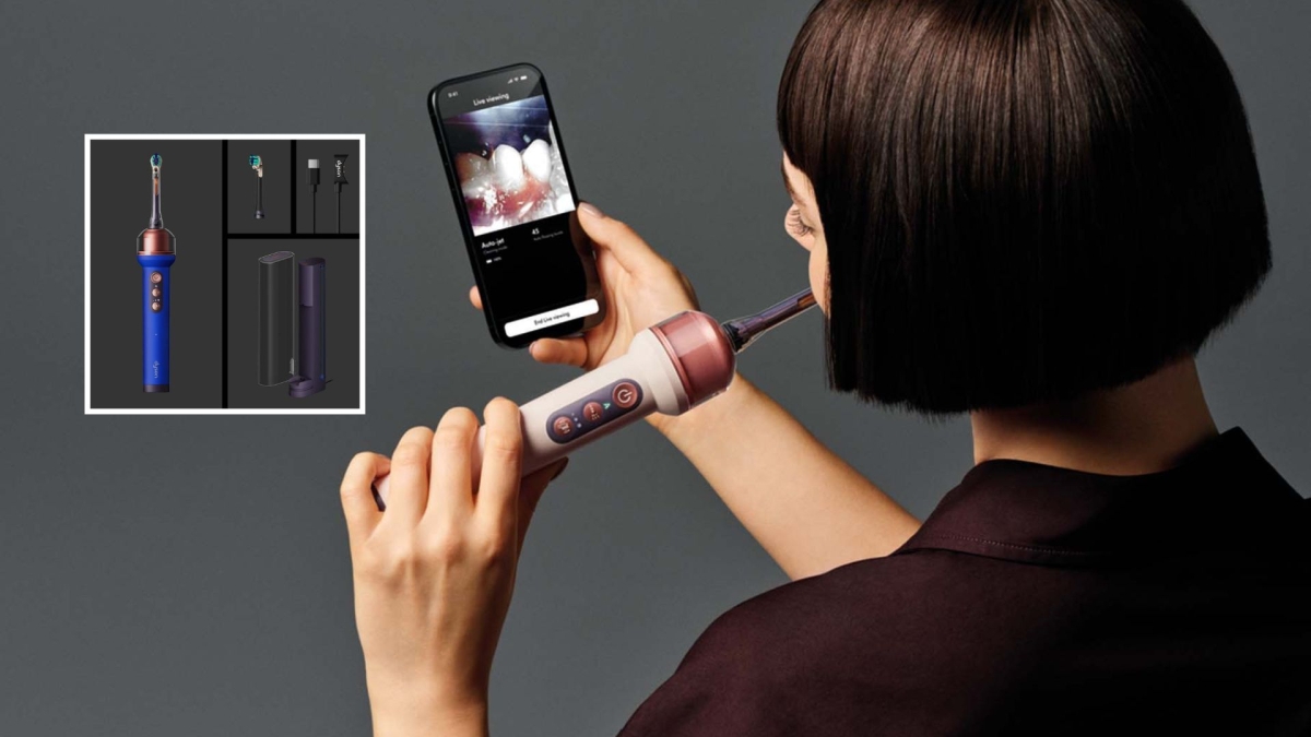Bàn chải đánh răng Dyson CameraJet: camera AI có đáng tiền?