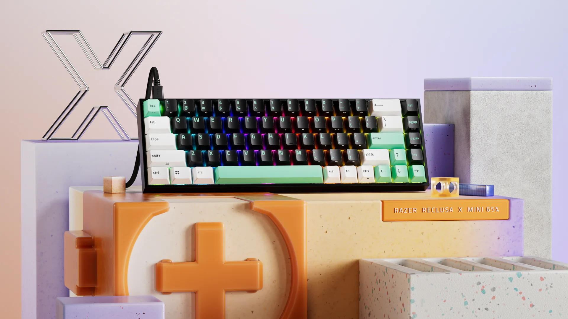 Razer Reclusa X Mini 65%: cú đánh lớn ở phân khúc bàn phím cơ giá rẻ