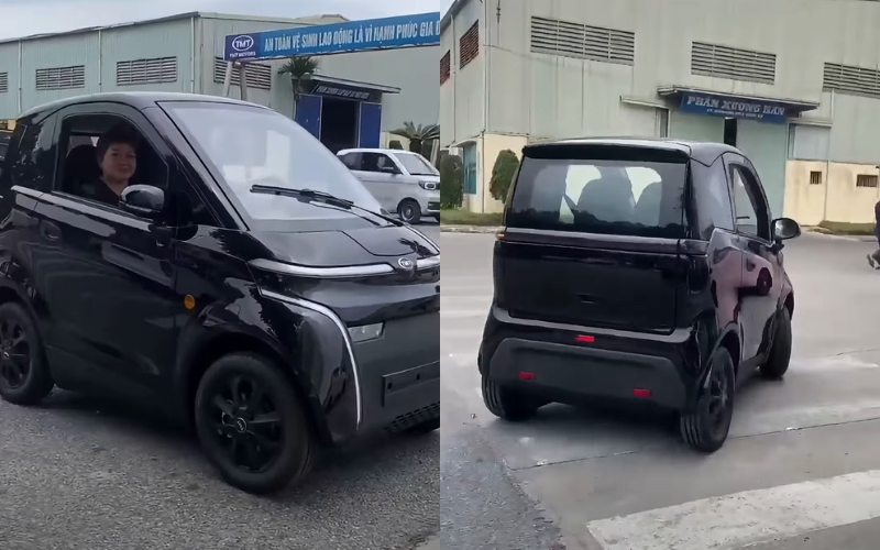 Nano S05: Nội thất tối giản trên xe điện mini 2 chỗ 120 triệu