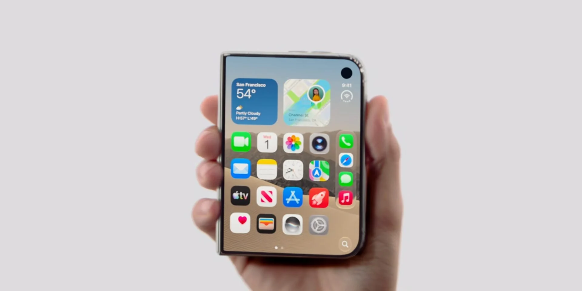 iPhone Duo: Telefon Lipat Apple Dengan Paparan 7.6 Inci Dan Cip A20 Pro
