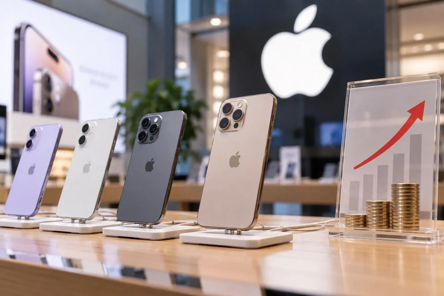 Apple tăng giá iPhone đời cũ: Cú bẻ lái vì chip nhớ AI
