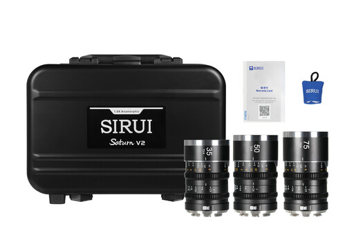 Sirui Saturn V2: Ống kính anamorphic xoay cho video dọc điện ảnh
