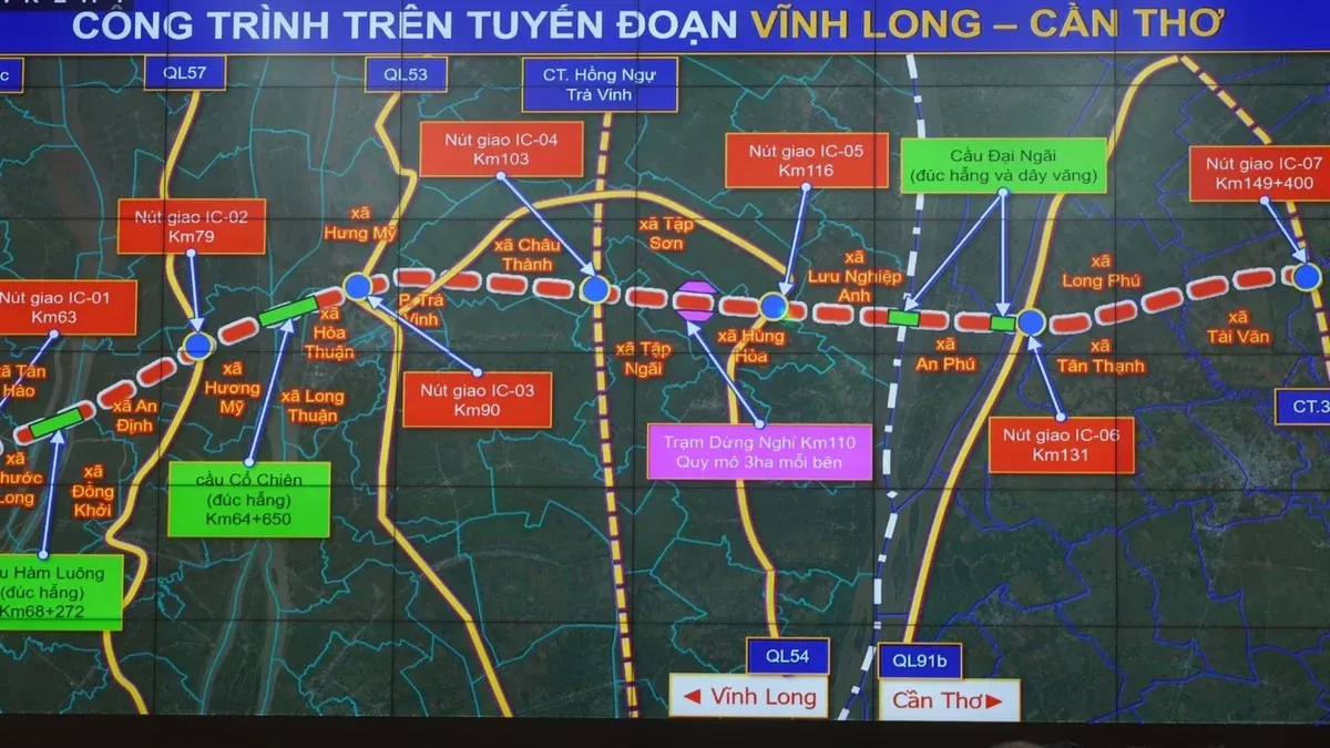 Cao tốc Vĩnh Long Cần Thơ: cầu cạn ven biển và bước chuyển của Đồng bằng sông Cửu Long