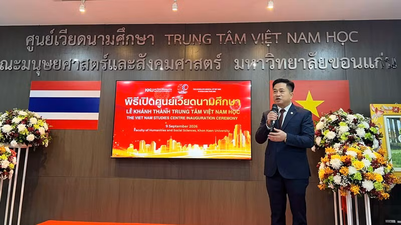 Trung tâm Việt Nam học Khon Kaen: nhịp cầu văn hóa và giáo dục Việt–Thái