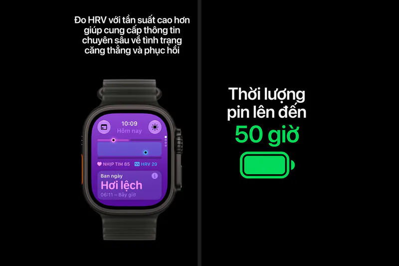 Apple Watch Ultra 4: chip S11, pin 50 giờ và titan in 3D nâng chuẩn smartwatch cao cấp