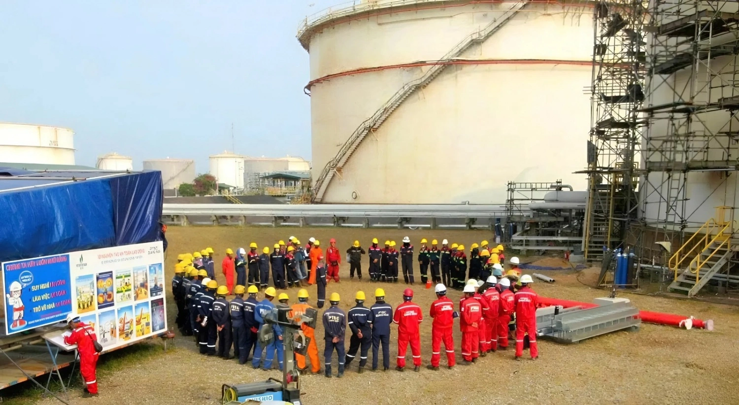 PetroVietnam nâng cao năng lực EPC trên bờ cho các dự án năng lượng lớn