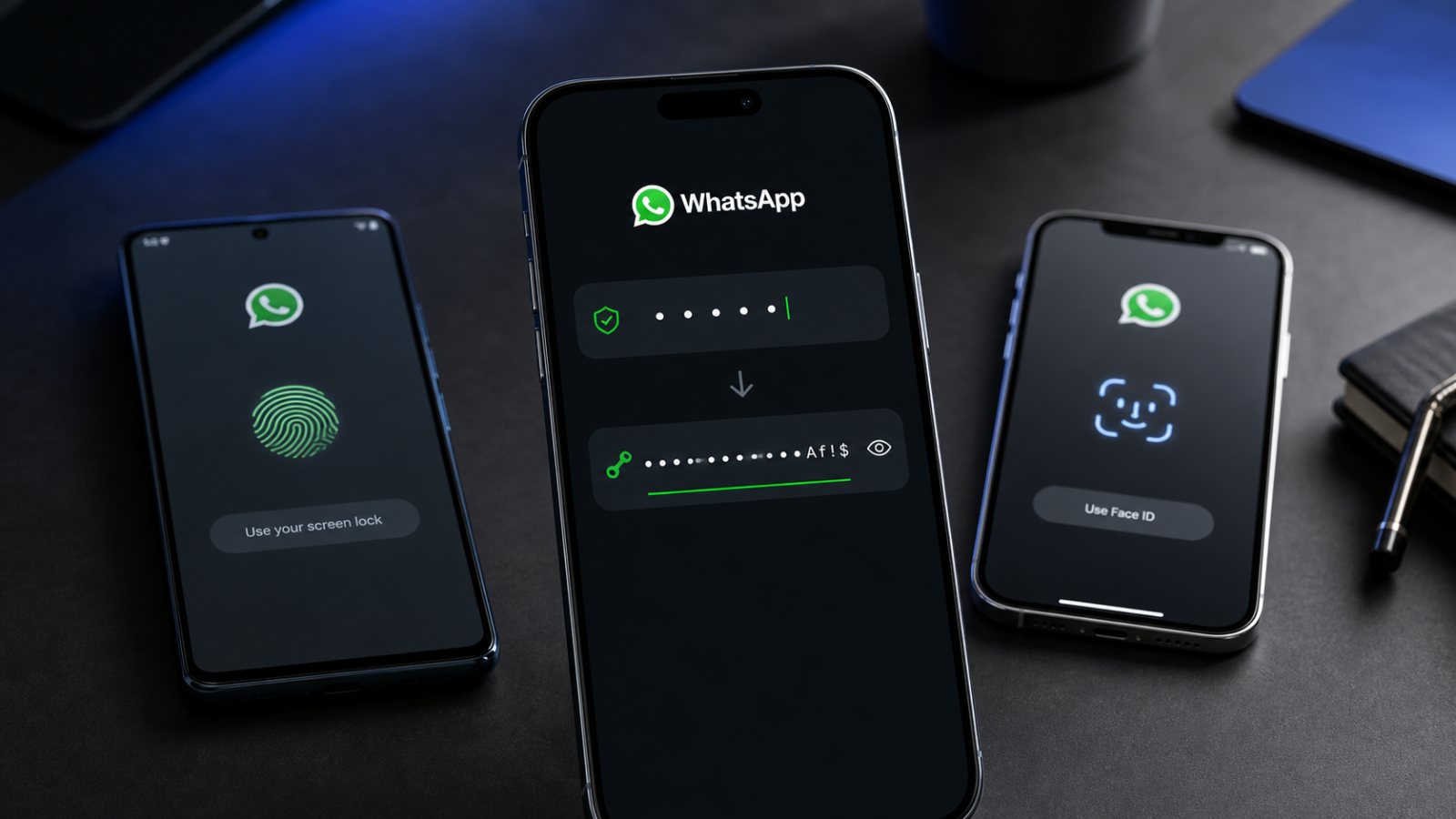 WhatsApp thay PIN 6 số bằng mật khẩu dài và passkey
