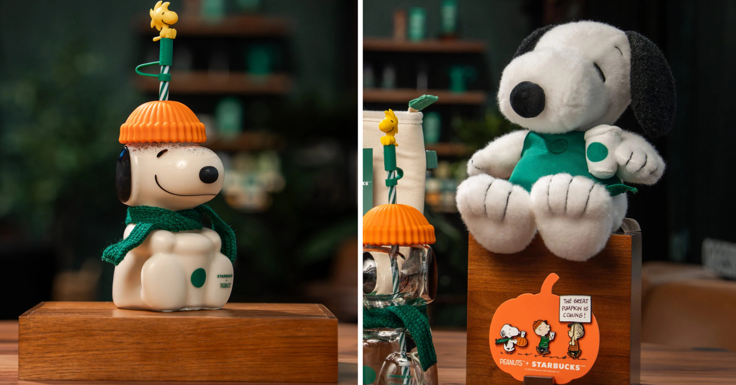 Snoopy Kembali Dalam Koleksi Edisi Terhad Starbucks