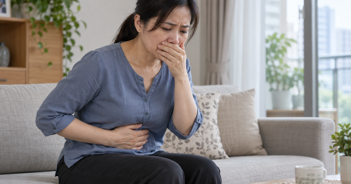 Đau bụng và buồn nôn có thể là dấu hiệu nhồi máu cơ tim
