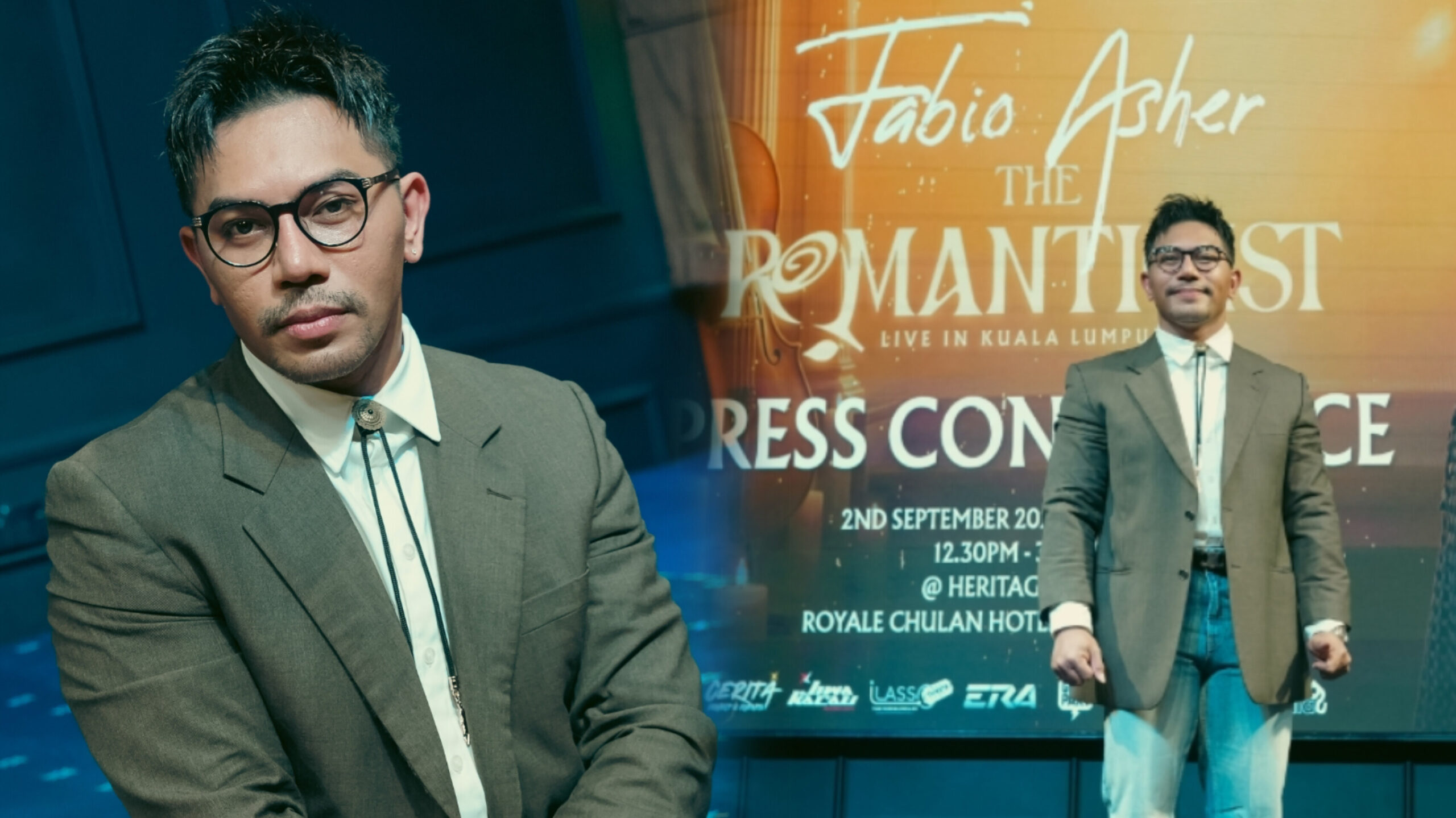 Fabio Asher: The Romanticist Janji Konsert Orkestra Sarat Emosi