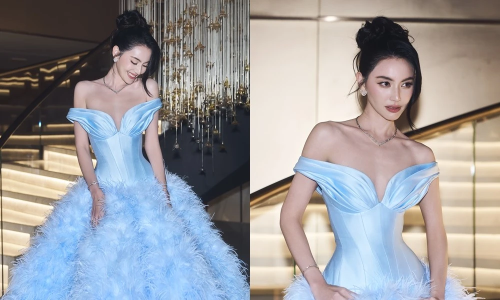 Mai Davika rạng rỡ với thiết kế dạ hội Việt trên thảm đỏ quốc tế