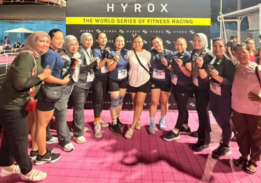 Atlet Luar Bandar Raih Podium Di Pentas Hyrox