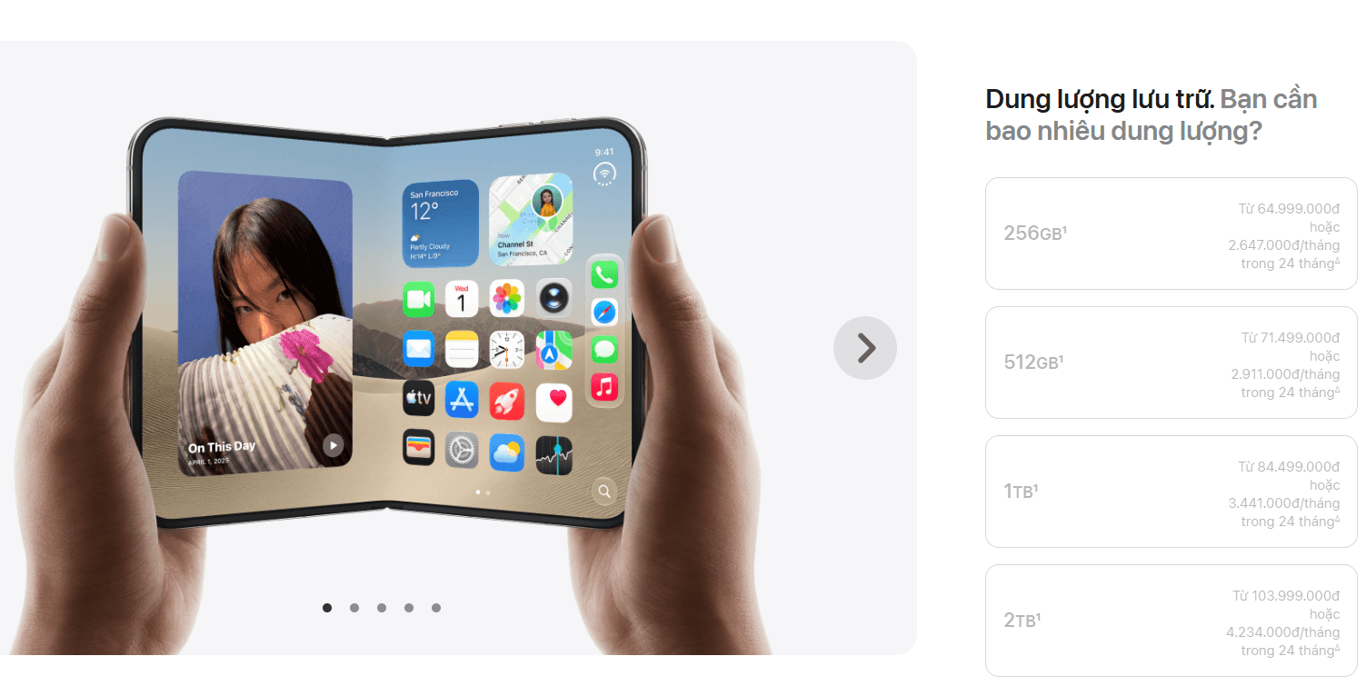 iPhone Duo màn hình gập giá 104 triệu: Có nên nâng cấp?