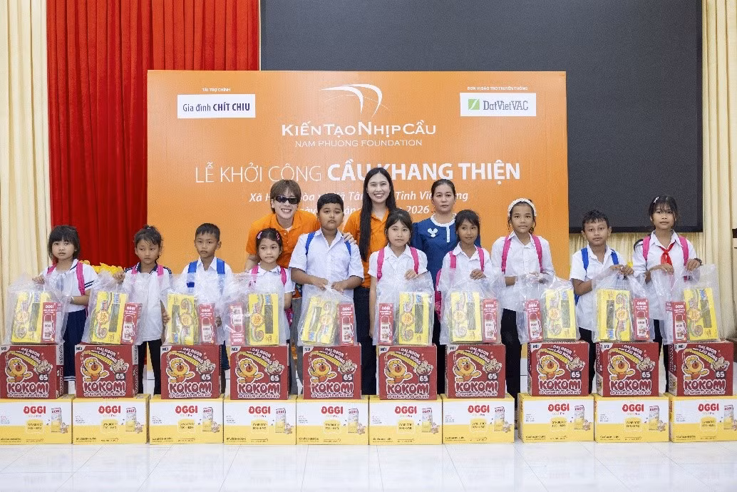 Cầu bê tông thay thế bè tự chế: đường an toàn cho học sinh vùng khó