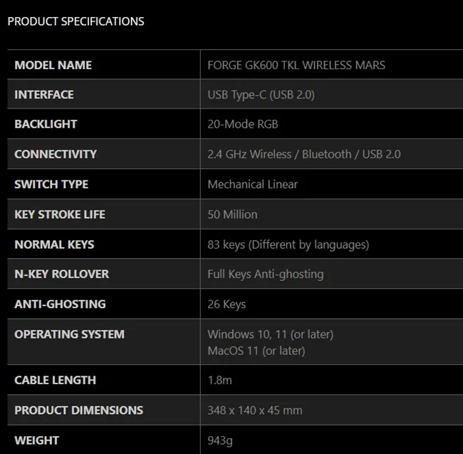 So sánh bàn phím gaming không dây 75%: Epomaker HE75 V2, Wooting 80HE+ và MSI FORGE GK600 TKL