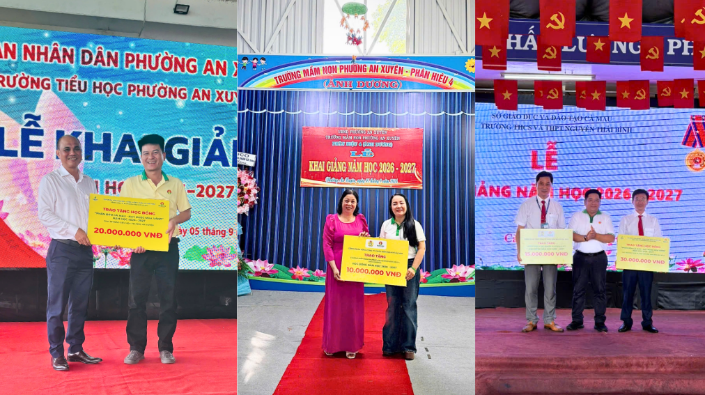 Các tập đoàn năng lượng mở rộng hỗ trợ học sinh khó khăn