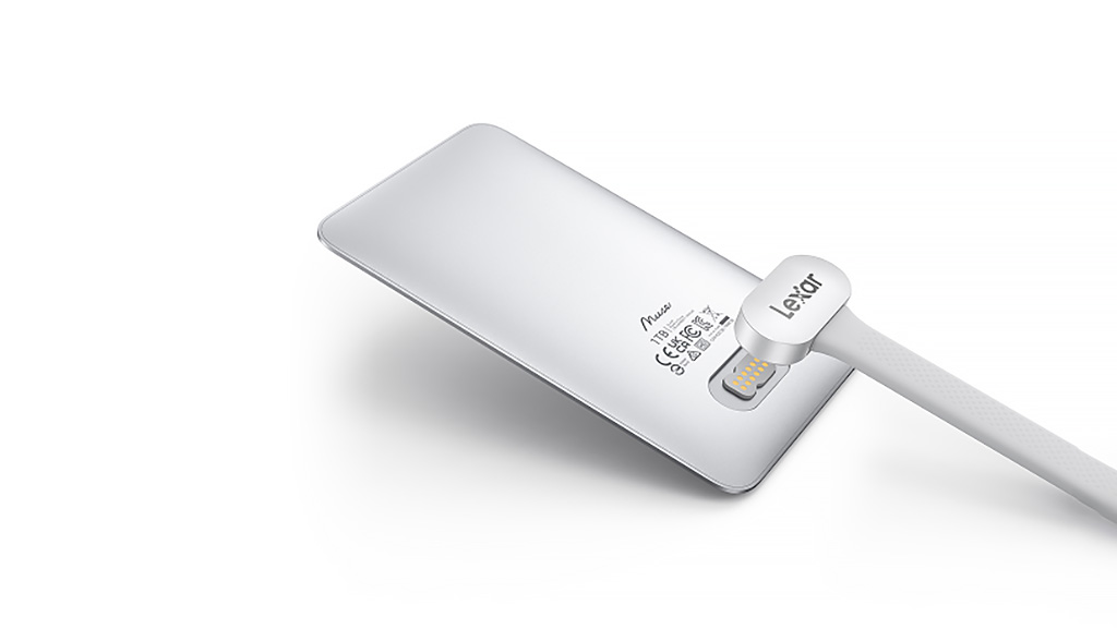 Lexar Muse: ổ SSD di động siêu mỏng cho quay video 4K 120fps trên smartphone