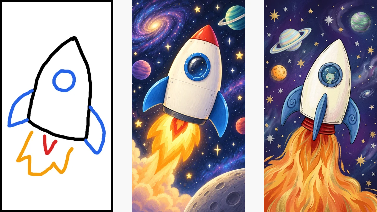 ChatGPT Images 2.5 và Sketch: Bước nhảy mới của tạo ảnh từ bản vẽ